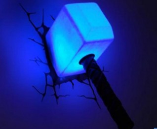ARANDELA-3D-LED-MARTELO-THOR